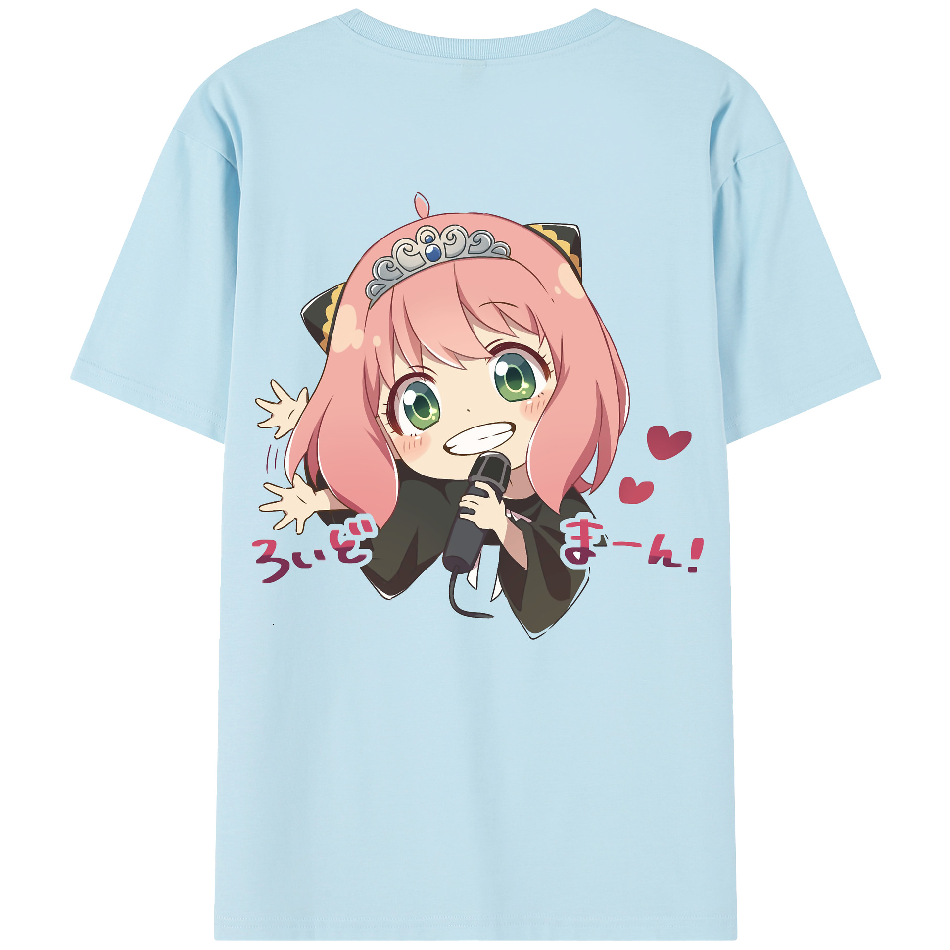 （画像用） SPY×FAMILY间谍家家酒 綿100％半袖Tシャツ（背面プリント）